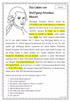 Vorschau - Arbeitsblätter - Komponisten kennen: "Wolfgang Amadeus Mozart" - Seite 2
