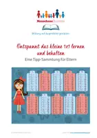 Vorschau - Anderer Materialtyp - Entspannt das kleine 1x1 lernen und behalten - Deckblatt
