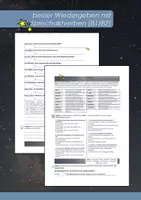 Vorschau - Arbeitsblätter - AB Sprechaktverben (B1/B2) - Deckblatt