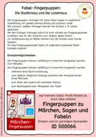 Vorschau - Mal- und Bastelvorlagen - Märchen und Sagen - Fingerpuppen - Wachsendes Materialpaket - Seite 2
