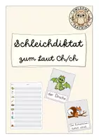 Vorschau - Arbeitsblätter - Schleichdiktat zum Laut Ch/ch (Kl. 1/2) - Deckblatt