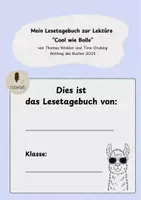 Vorschau - Unterrichtsreihen - Lesetagebuch zu "Cool wie Bolle" (Welttag des Buches) mit Kapitelzusammenfassung und Musterlösung - Seite 1