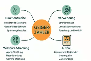Vorschau - Arbeitsblätter - Arbeitsblätter zum Thema "Geiger-Zähler" + Lösung & MP3 + Mindmap + Infografik - Seite 2