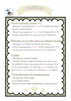 Aperçu - Feuilles d'exercices - Ensemble d'activité CAA Mot de Base "Mettre" - Page 1
