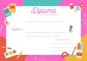 anteprima - Clipart / Immagini originali - DIPLOMI DI FINE ANNO - PRIMARIA - Pagina 3
