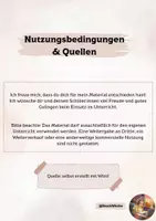 Vorschau - Fördermaterial/Inklusion - Übersichtsblatt Wortarten - Seite 1