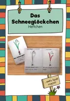 Vorschau - Arbeitsblätter - Schneeglöckchen Heftchen - Deckblatt