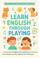 anteprima - Esercizi - Un corso di inglese per bambini dai 4 ai 5 anni - Pagina di copertina