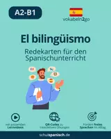 Vorschau - Bildkarten - Spanische Redekarten zum Thema "El bilingüismo" - Deckblatt