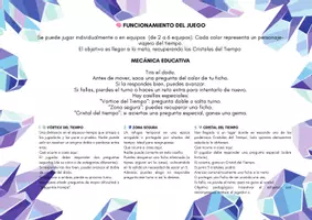 Vista previa - Juegos / Gamificación - PARCHIS EDUCATIVO LOS VIAJEROS DEL TIEMPO - página 3