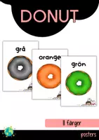 förhandsvisning - DONUT – FÄRGER - försättsblad