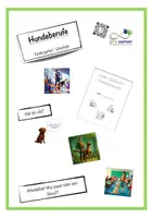 Vorschau - Arbeitsblätter - Hundeberufe spielerisch kennen lernen - Deckblatt