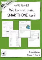 Vorschau - Unterrichtsreihen - Happy Planet - Nachhaltigkeit - Woher kommt mein Smartphone - Deckblatt