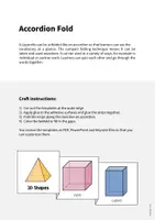 forhåndsvisning - 3D Shapes: Accordion Fold (engelsk) - side 1