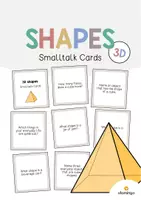 forhåndsvisning - 3D Shapes: Smalltalk Cards (engelsk) - forside