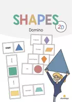 forhåndsvisning - 2D Shapes: Domino (engelsk) - forside