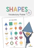 forhåndsvisning - 2D Shapes: Vocabulary Poster (engelsk) - forside