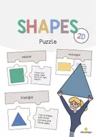 forhåndsvisning - 2D Shapes: Puzzle (engelsk) - forside