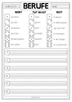 Vorschau - Fördermaterial/Inklusion - BERUFE Würfelsätze - Seite 3