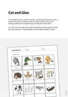 forhåndsvisning - Animal Body Parts: Cut and Glue (engelsk) - side 1