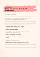 Vorschau - Arbeitsblätter - Wir gestalten einen besseren Supermarkt - Seite 3