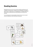 forhåndsvisning - Animal Body Parts: Reading Domino (engelsk) - side 1