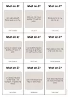 forhåndsvisning - Animal Body Parts: What am I? - Cards (engelsk) - side 3