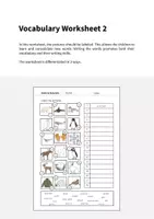 forhåndsvisning - Arctic & Antarctic: Vocabulary Worksheet 2 (engelsk) - side 1