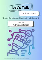 Vorschau - Arbeitsblätter - Freies Sprechen ab Klasse 9 - authentische Themen (Materialpaket) - Deckblatt