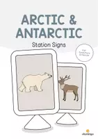 forhåndsvisning - Arctic & Antarctic: Station Signs (engelsk) - forside