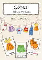 Vorschau - Stundenentwürfe - Materialpaket Lehrprobe Englisch „Anwendung des Wortschatzes clothes“ - Deckblatt