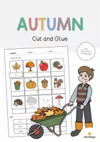 forhåndsvisning - Autumn: Cut and Glue (engelsk) - forside
