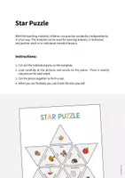 forhåndsvisning - Autumn: Star Puzzle (engelsk) - side 1