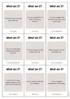 forhåndsvisning - Toys: What am I? - Cards (engelsk) - side 2