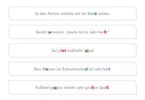 Vorschau - Aufgabenkarten - FRESCH-Strategien anwenden: Fehlersätze ausbessern - Seite 3