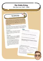 Vorschau - Arbeitsblätter - Der Kalte Krieg (Einführungsstunde) - Deckblatt