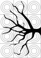 Vorschau - Arbeitsblätter - Kandinsky-Kunst-Projekt: Der schwarze Baum und die Kreise - Seite 1