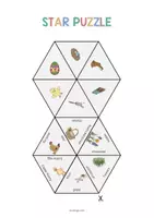 forhåndsvisning - Easter: Star Puzzle (engelsk) - side 2
