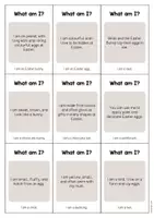 forhåndsvisning - Easter: What am I? - Cards (engelsk) - side 2