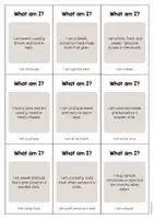 forhåndsvisning - Sweets: What am I? - Cards (engelsk) - side 2