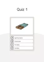 forhåndsvisning - Sweets: Vocabulary Quiz (engelsk) - side 3