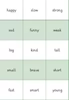 Vorschau - Spiele - Stop and swap Adjectives - WarmUp game - Seite 1