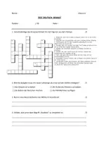 Vorschau - Arbeitsblätter - Lektüretest zum Buch "Krabat" - Deckblatt