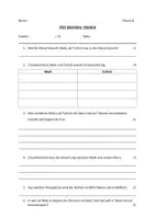 Vorschau - Arbeitsblätter - Lektüretest zum Buch "Tschick" - Deckblatt
