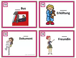 Vorschau - Stationenlernen - Deutsche Aufgabenkarten: Der, Die, Das (DaF) German Gender - Seite 3