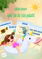 Vorschau - Spiele - Sommerspiel: Um die Ecke gedacht - Wortschatzarbeit (Deutsch, Klasse 5-7) - Deckblatt