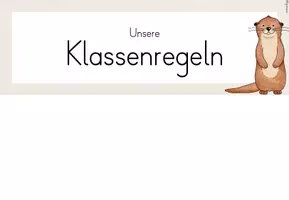 Vorschau - Poster - Classroom-Management: Klassenregeln für deine Otterklasse in Ich- und Wir-Form (Kl.1-4) - Seite 3