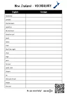 Vorschau - Arbeitsblätter - Materialpaket: English New Zealand / Klasse 7,8,9 - Seite 3