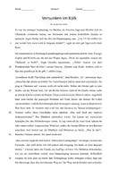 Vorschau - Arbeitsblätter - Versunken im Kolk - Gruselgeschichte - Seite 1