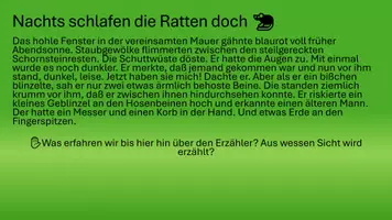 Vorschau - Stundenentwürfe - Nachts schlafen die Ratten doch - Wolfgang Borchert - Seite 2